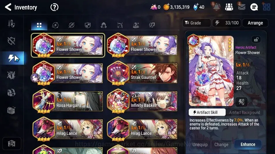 Epic Seven Accounts GLOBAL Unverif|New Era|3 ML(Notos,NC Landy,O Sigre image 11