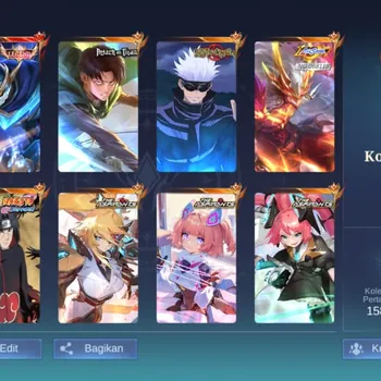 Mobile Legends: Bang Bang Accounts Collector A581| 449 Skin | Legend Gusion | Collab:Kung Fu Panda,Aspirants,Levi