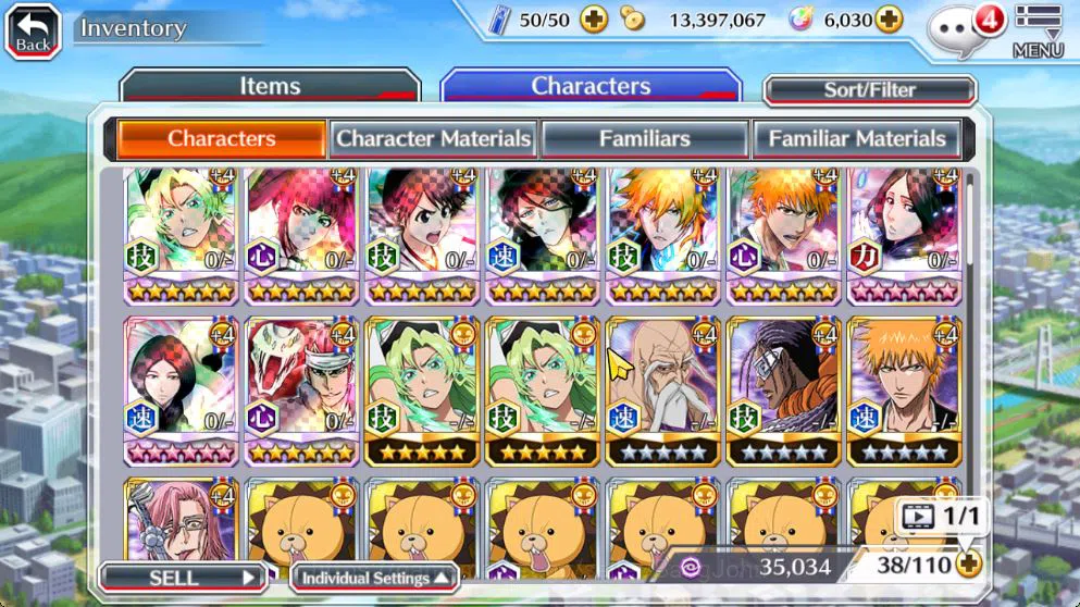 Bleach: Brave Souls Accounts [GLOBAL]6K Orbs+Fresh All Story|Giselle TYBW26,Rir image 9