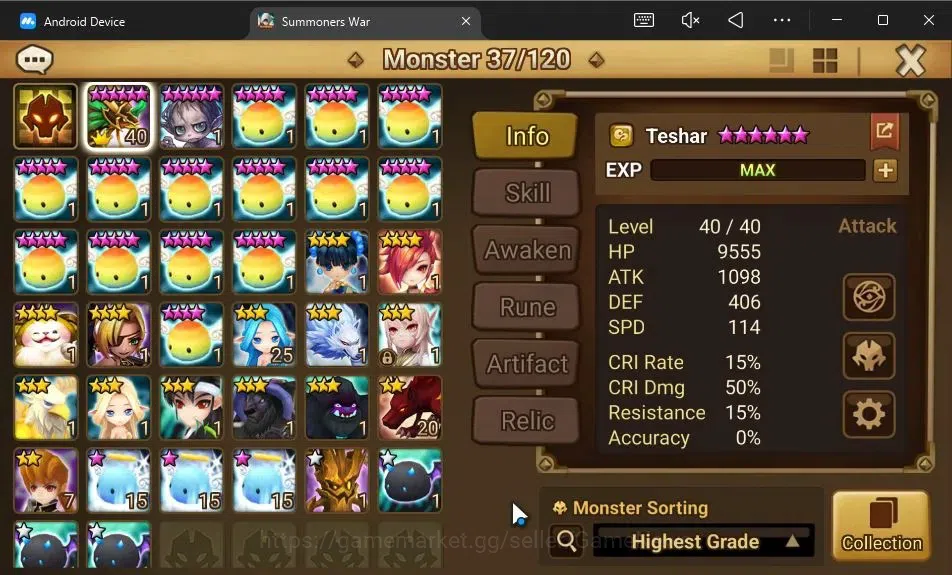 Summoners War: Sky Arena Accounts ASIA|Lv 26|Ready Gacha|103 12 YSC + 160 11 YSC + 3 image 10