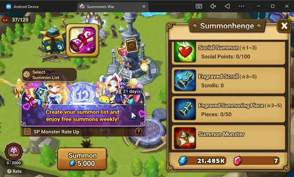 Summoners War: Sky Arena Accounts ASIA|Lv 26|Ready Gacha|103 12 YSC + 160 11 YSC + 3 image 14