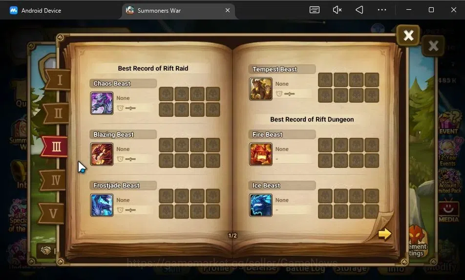 Summoners War: Sky Arena Accounts ASIA|Lv 26|Ready Gacha|103 12 YSC + 160 11 YSC + 3 image 5