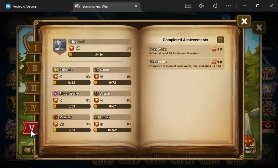 Summoners War: Sky Arena Accounts ASIA|Lv 26|Ready Gacha|103 12 YSC + 160 11 YSC + 3 image 7
