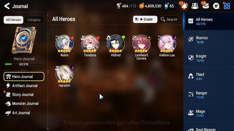 Epic Seven Accounts GLOBAL Unverif|New Era|3 ML (Harsetti, LCermia, He image 14