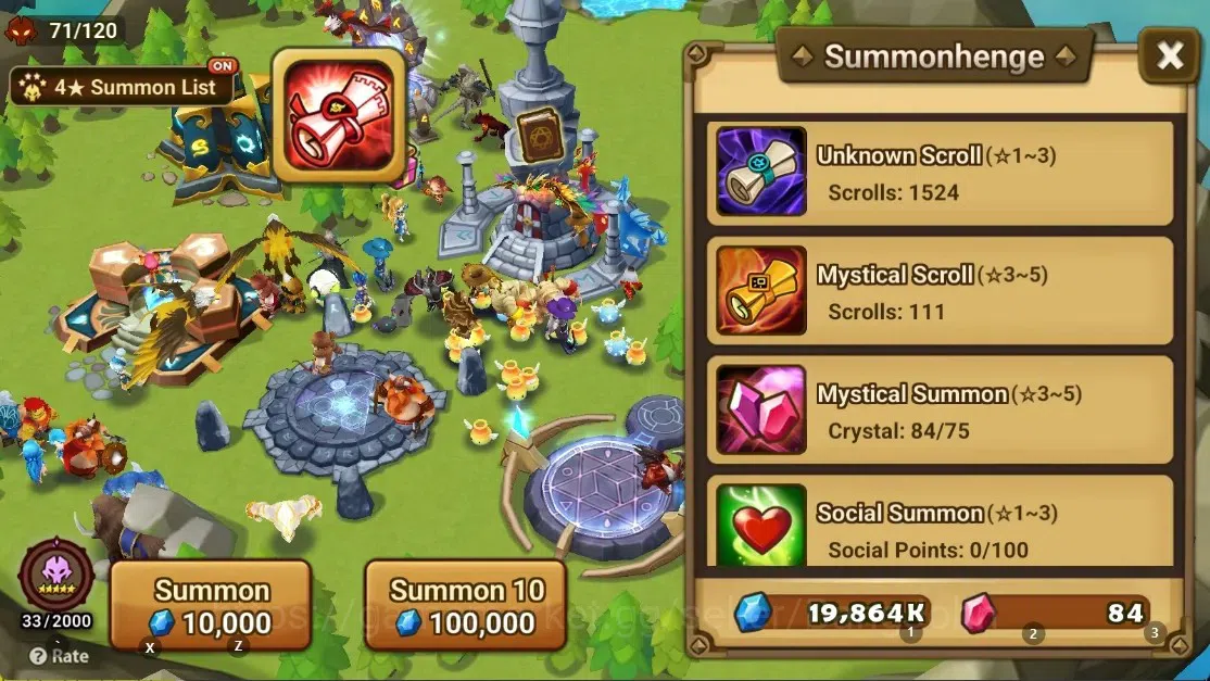 Summoners War: Sky Arena Accounts GLOBAL | NB 5 TESHAR,Starter Gacha 115 12Y+160 11Y image 5