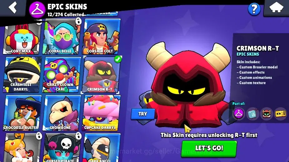 Brawl Stars Accounts 6933 Trophy|1334 Bling|39 Brawlers 4 Max [Shelly,N image 16