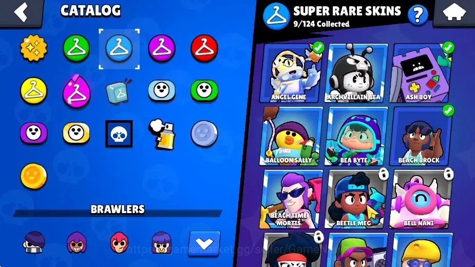 Brawl Stars Accounts 6933 Trophy|1334 Bling|39 Brawlers 4 Max [Shelly,N image 18