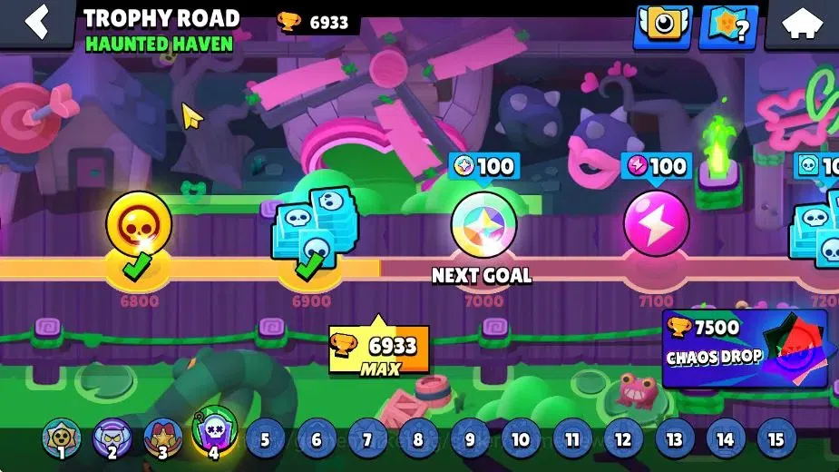 Brawl Stars Accounts 6933 Trophy|1334 Bling|39 Brawlers 4 Max [Shelly,N image 5