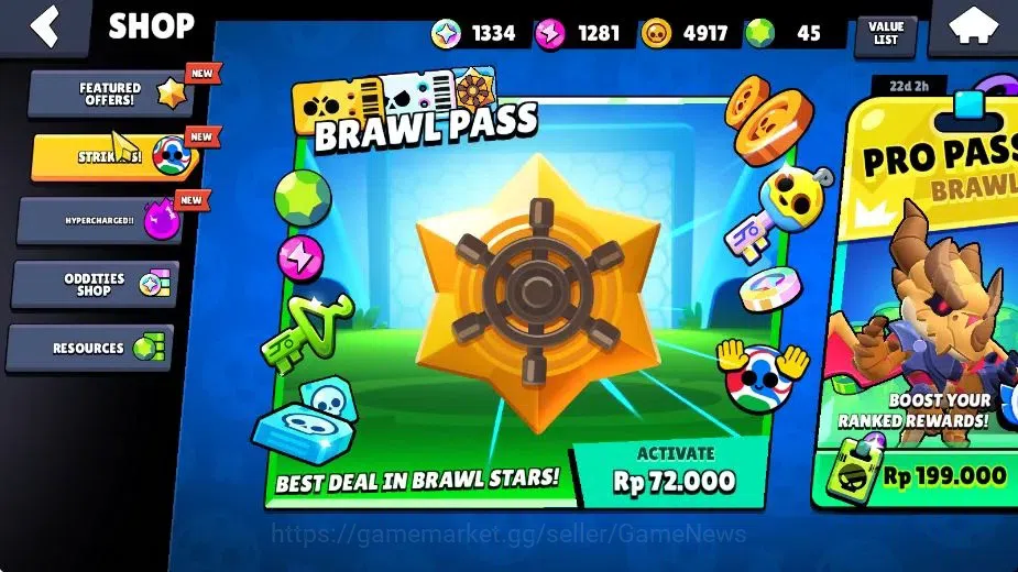 Brawl Stars Accounts 6933 Trophy|1334 Bling|39 Brawlers 4 Max [Shelly,N image 7