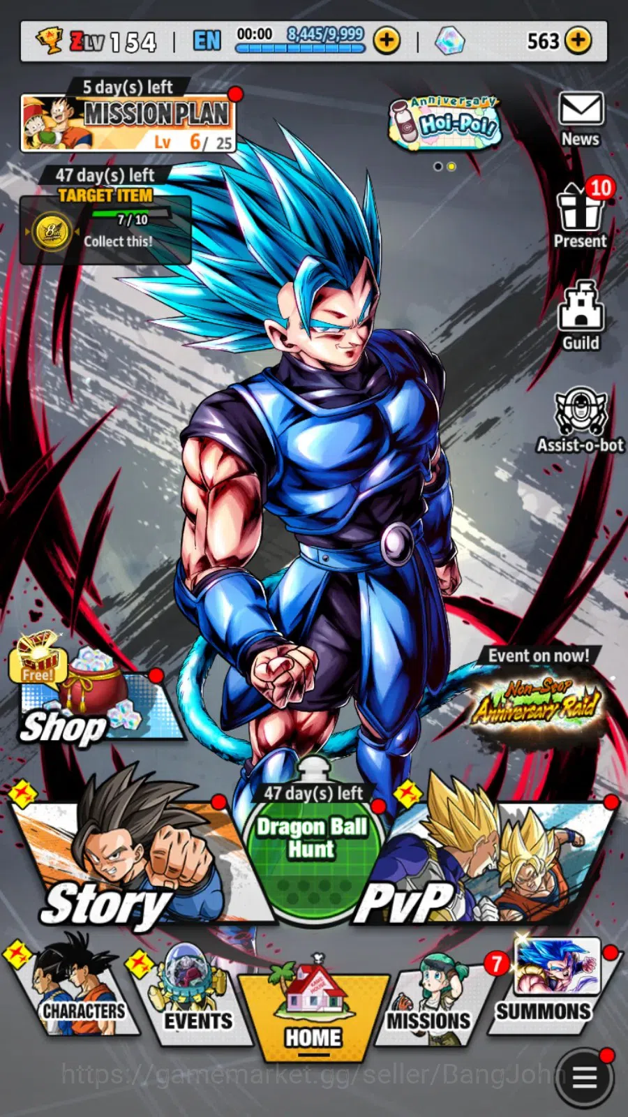 Dragon Ball Legends Accounts Android | Lvl 154| 7.8M Total Power|2 LR|2 UL| LR  image 2