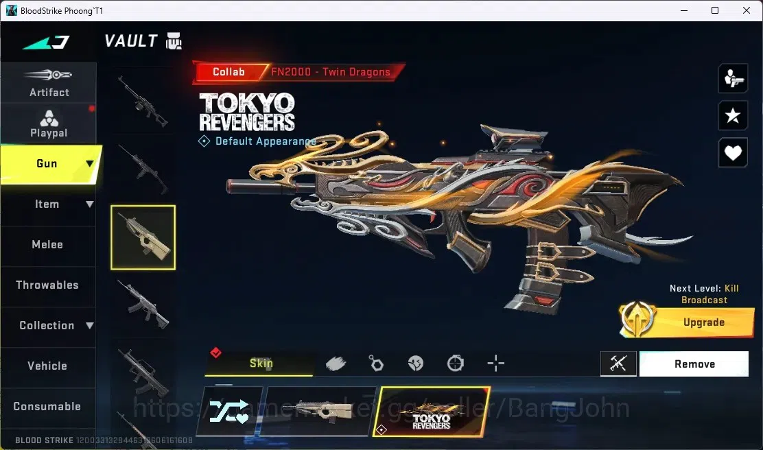 Blood Strike Accounts ASIA | ETERNAL M700-SERAPH |3 COLLAB| COLLAB M700- image 10