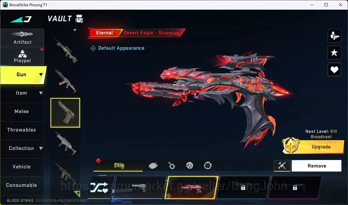 Blood Strike Accounts ASIA | ETERNAL M700-SERAPH |3 COLLAB| COLLAB M700- image 3