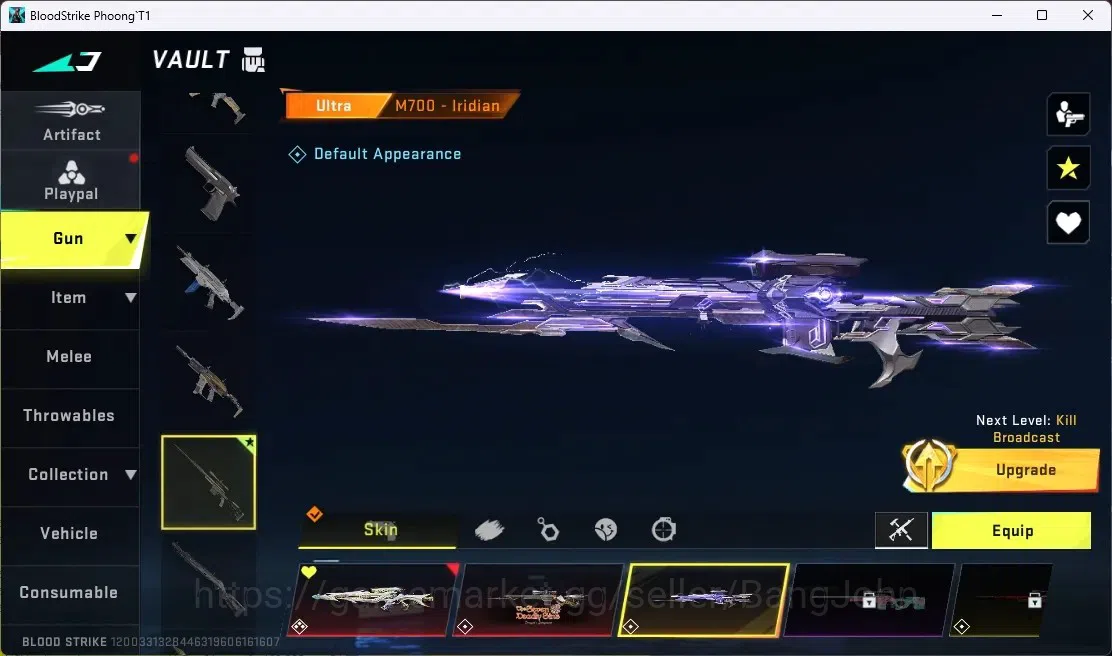 Blood Strike Accounts ASIA | ETERNAL M700-SERAPH |3 COLLAB| COLLAB M700- image 6
