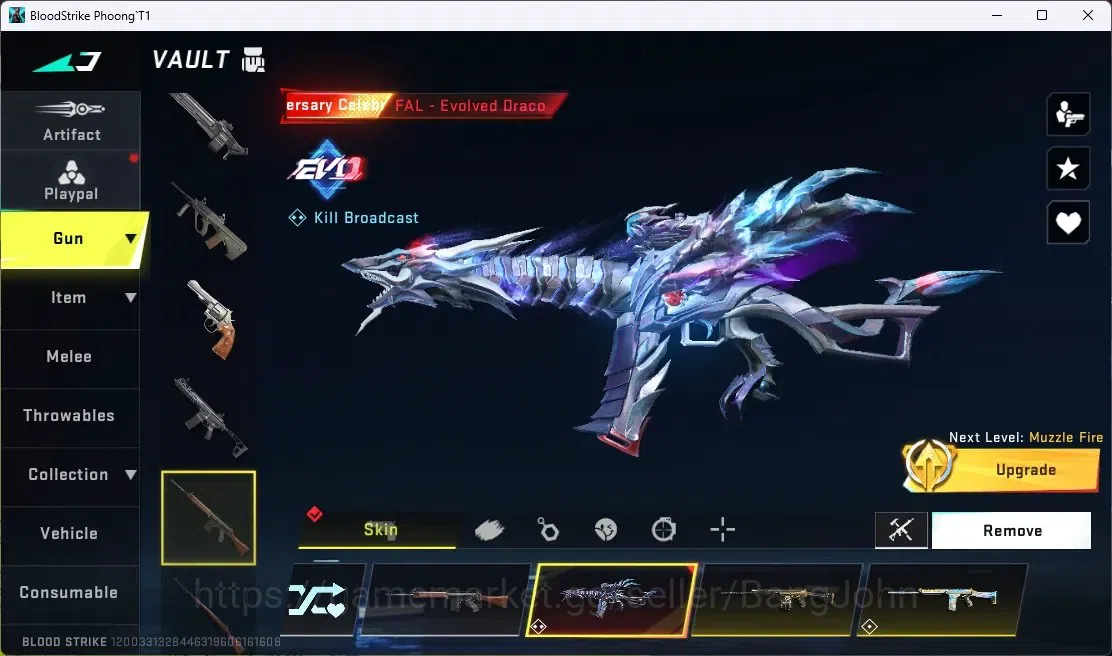 Blood Strike Accounts ASIA | ETERNAL M700-SERAPH |3 COLLAB| COLLAB M700- image 9