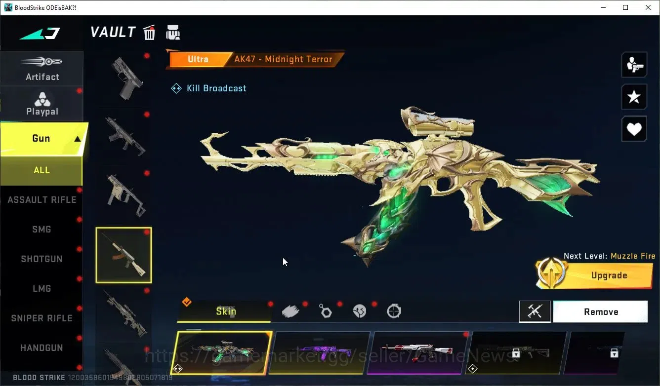 Blood Strike Accounts ASIA|ETERNAL Lv2 KAG6-Dyanamite+MELE BFKnife|9 ULT image 15
