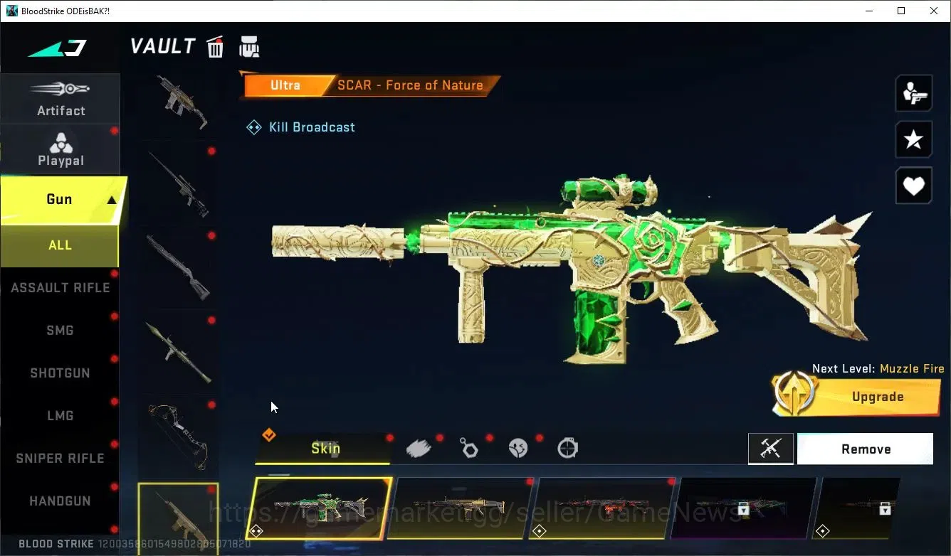 Blood Strike Accounts ASIA|ETERNAL Lv2 KAG6-Dyanamite+MELE BFKnife|9 ULT image 18