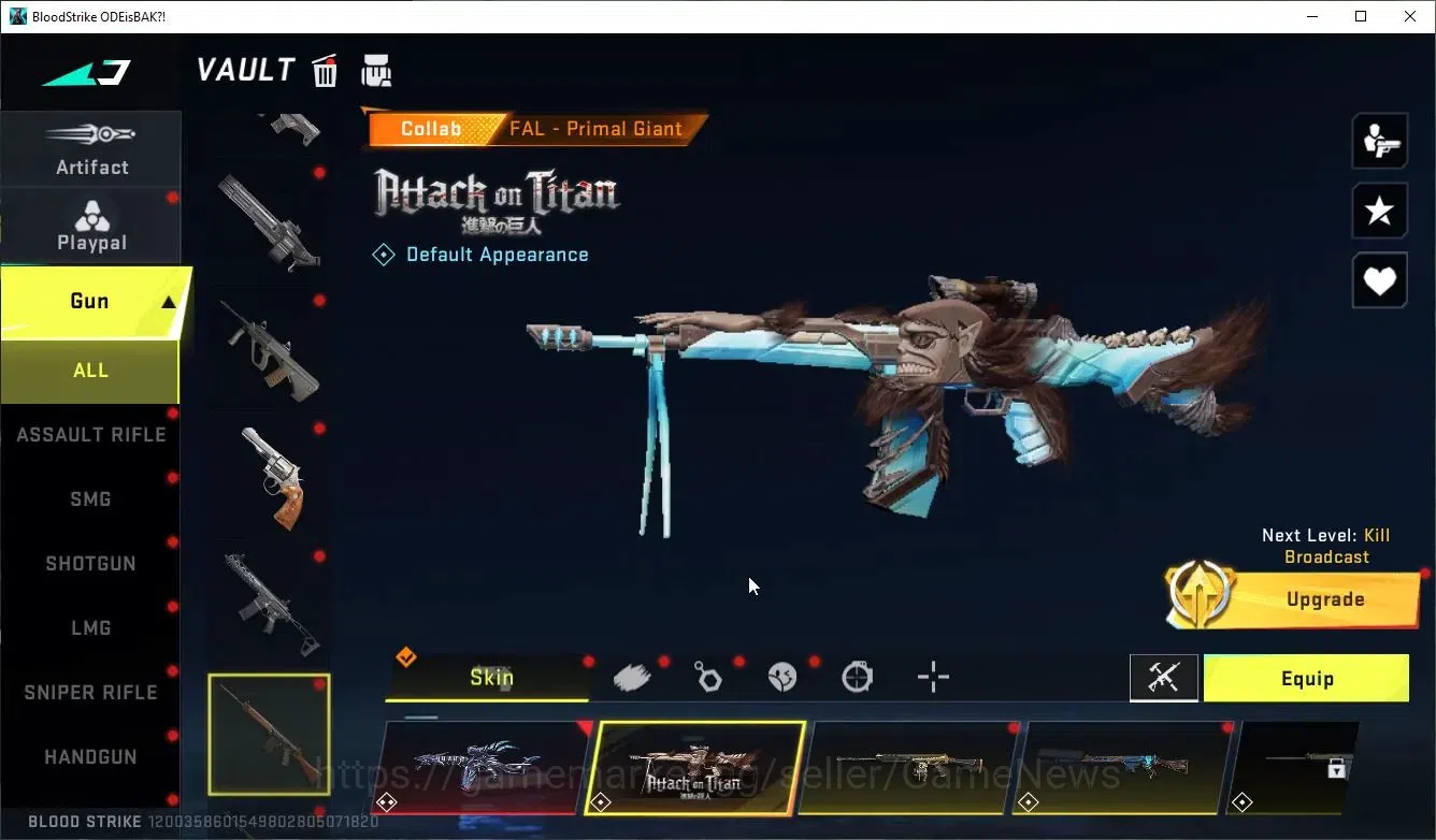 Blood Strike Accounts ASIA|ETERNAL Lv2 KAG6-Dyanamite+MELE BFKnife|9 ULT image 20