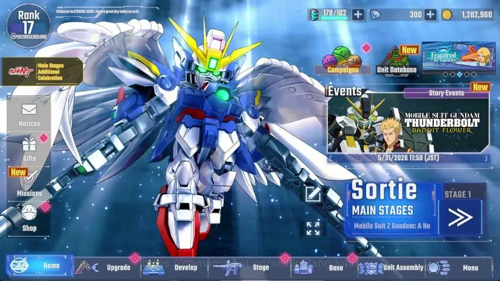 SD Gundam G Generation ETERNAL Accounts Global| Rank 17 | FreshStory | 300 Diamond|16 URGu image 15