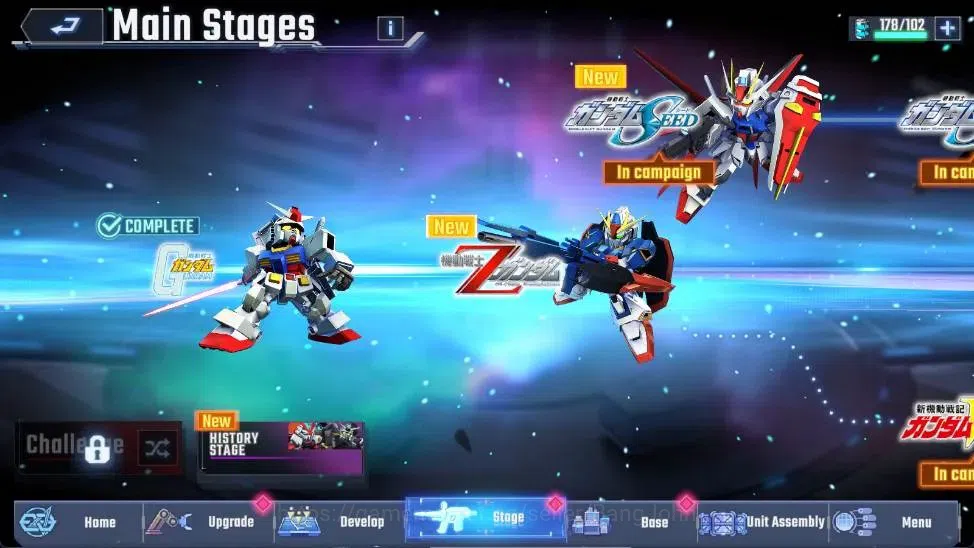 SD Gundam G Generation ETERNAL Accounts Global| Rank 17 | FreshStory | 300 Diamond|16 URGu image 9
