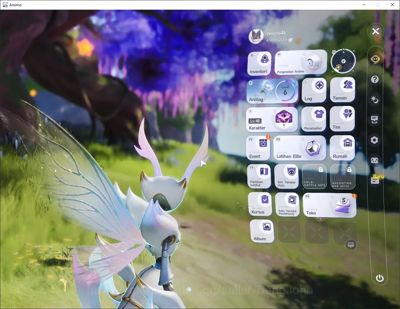 Aniimo Accounts Mid Game Apac|LV48|5Prismana(Stellarys SP9,Interlupa SP6,Glynsera SP7,Grizbo,Turbo)+11Spark(Fulmintis 1
