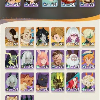AFK Journey Accounts GLOBAL G237|Collab Digimon (Gabumon)+Aurora +3 Hero Selector|48K DM|21 SC,30 Rate Up,59 Epic,447 Invite
