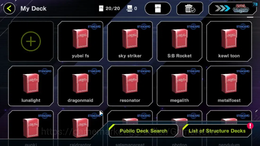 Yu-Gi-Oh! Master Duel Accounts Android|Lv 18 | 20 Deck |YubelFs,SkyStriker,KewlTo image 2