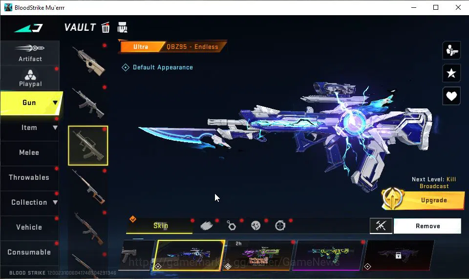Blood Strike Accounts ASIA|ULTRA Melee Dual Blades|14 ULTRA[RAN,SCAR,Vec image 10