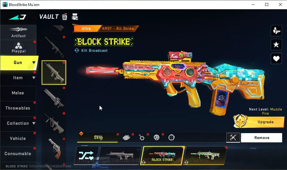 Blood Strike Accounts ASIA|ULTRA Melee Dual Blades|14 ULTRA[RAN,SCAR,Vec image 11