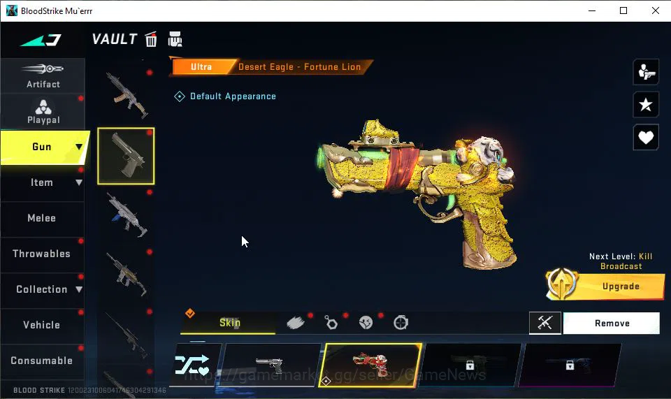 Blood Strike Accounts ASIA|ULTRA Melee Dual Blades|14 ULTRA[RAN,SCAR,Vec image 13
