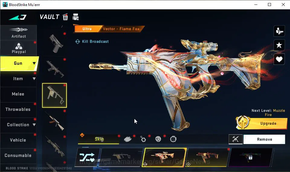 Blood Strike Accounts ASIA|ULTRA Melee Dual Blades|14 ULTRA[RAN,SCAR,Vec image 14