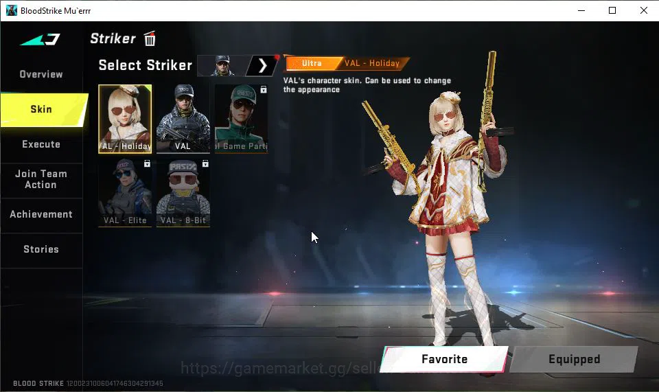 Blood Strike Accounts ASIA|ULTRA Melee Dual Blades|14 ULTRA[RAN,SCAR,Vec image 17