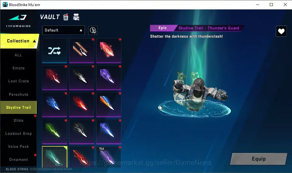 Blood Strike Accounts ASIA|ULTRA Melee Dual Blades|14 ULTRA[RAN,SCAR,Vec image 4