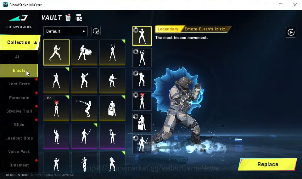 Blood Strike Accounts ASIA|ULTRA Melee Dual Blades|14 ULTRA[RAN,SCAR,Vec image 7