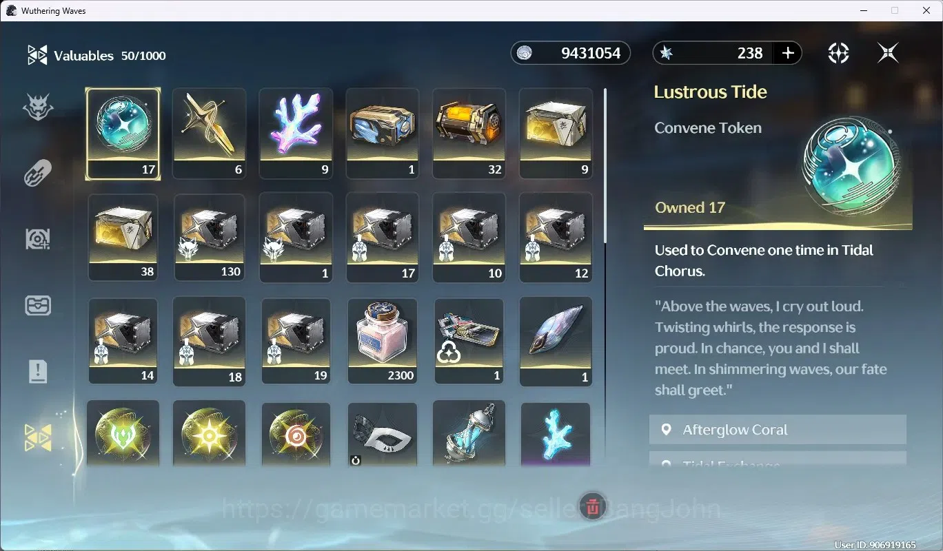Wuthering Waves Accounts SEA|UL 45|Rank 5|2 Char Limit [Chisa RC4+(Sign), R image 10
