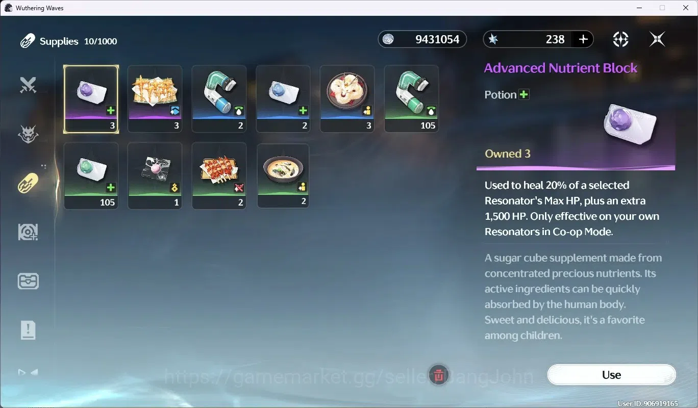 Wuthering Waves Accounts SEA|UL 45|Rank 5|2 Char Limit [Chisa RC4+(Sign), R image 6