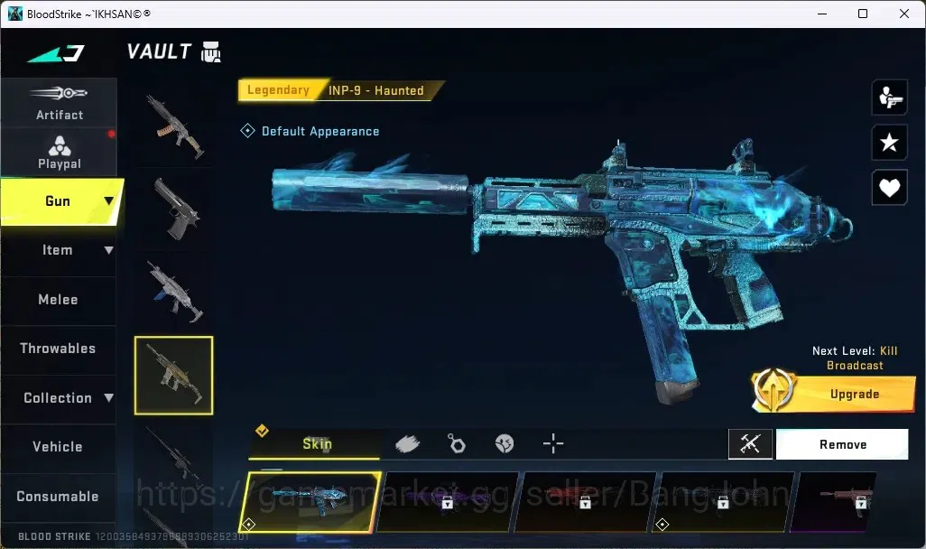 Blood Strike Accounts ASIA | 1 ULTRA MELEE TALON KNIFE - SANCTUM | 1 ULT image 7