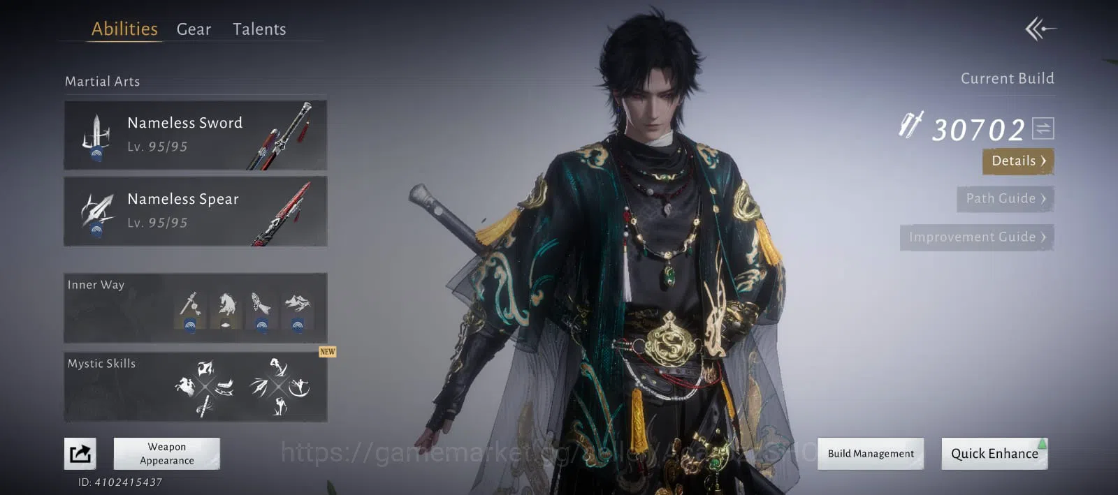 Where Winds Meet Accounts GLOBAL /Asia/ LEVEL 95/30.700 GS/ INNERWAYS Tier 6 image 1