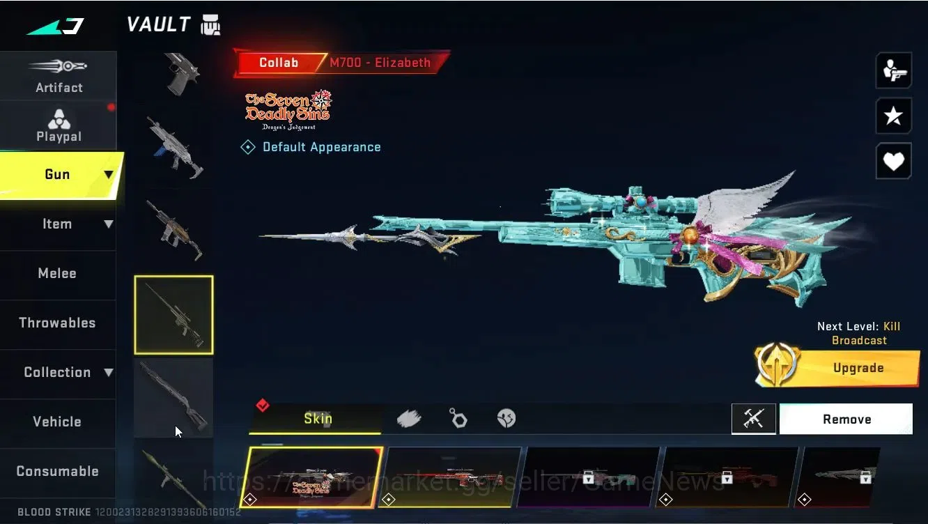 Blood Strike Accounts Asia|ETERNAL[DEagle-Scorpius]|Collab  ENZO[P90-Mae image 15