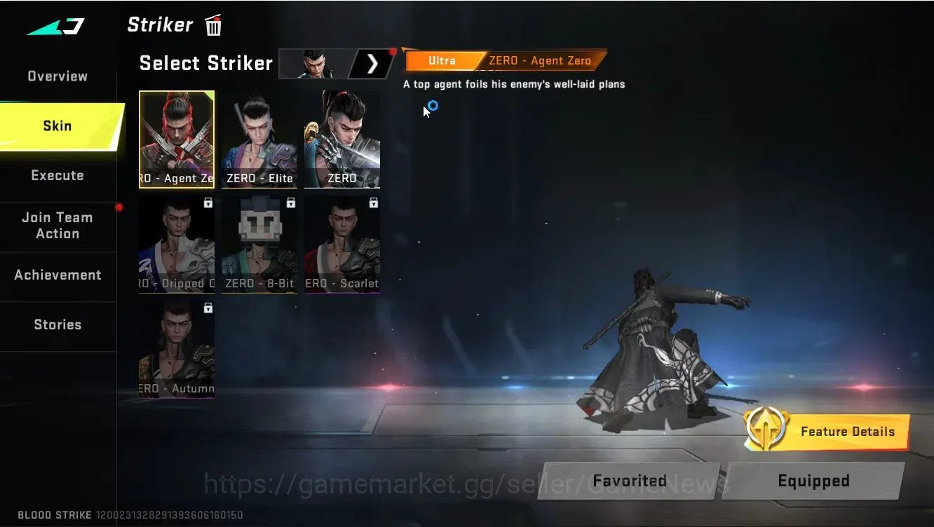 Blood Strike Accounts Asia|ETERNAL[DEagle-Scorpius]|Collab  ENZO[P90-Mae image 3