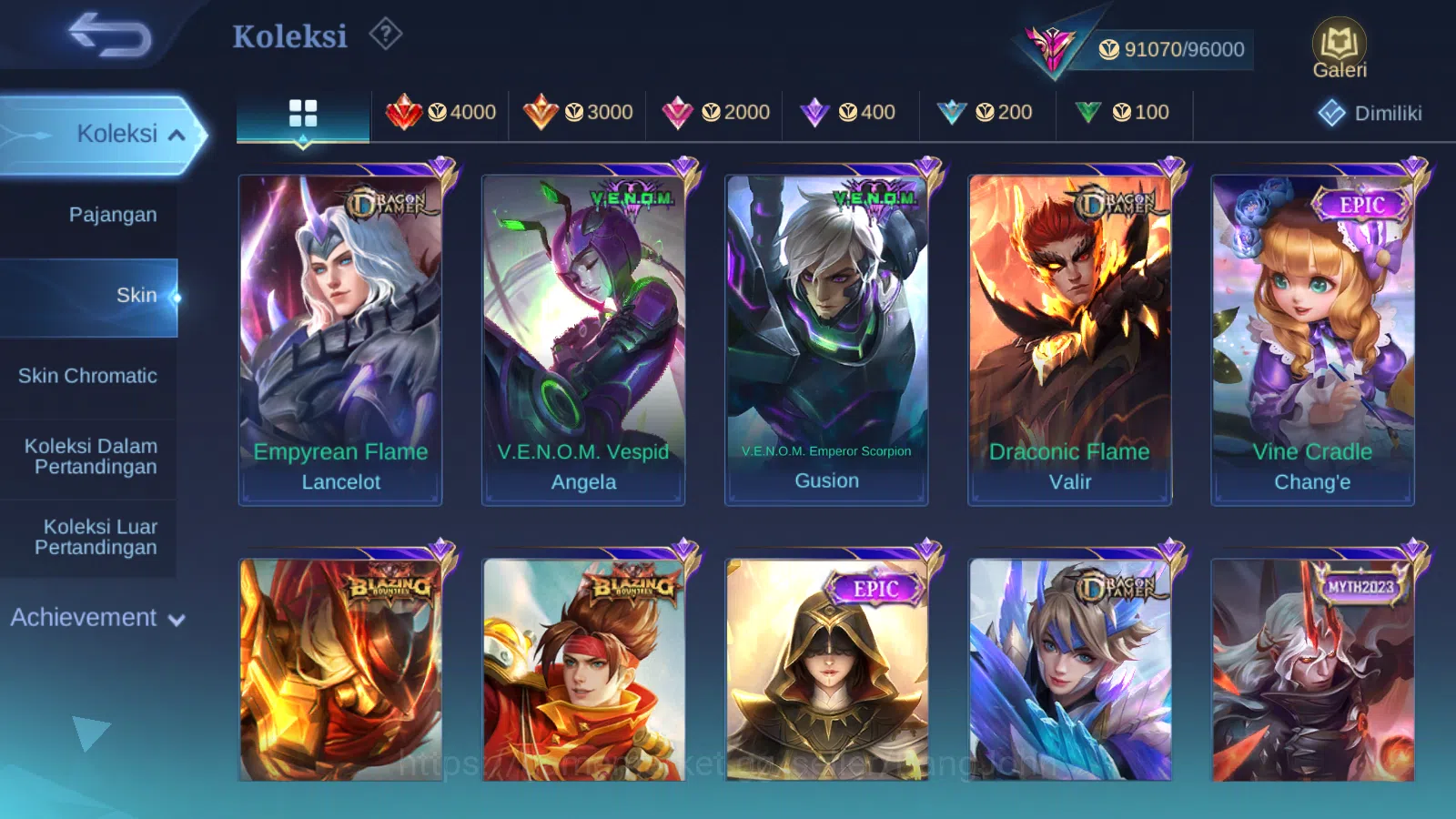 Mobile Legends: Bang Bang Accounts Hero 127 | Skin 285 | Legend Gusion | Aspirant Lay image 11