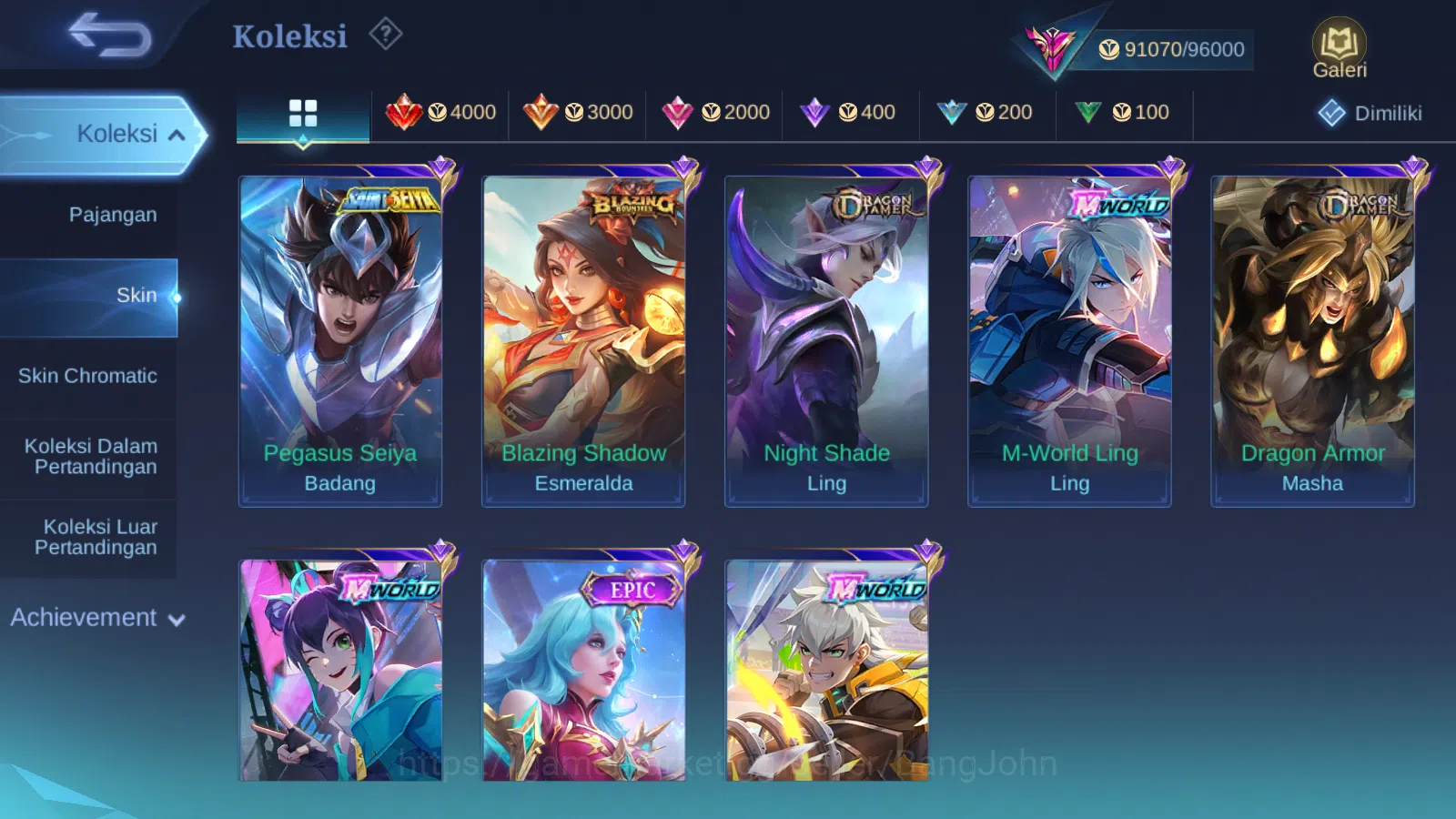 Mobile Legends: Bang Bang Accounts Hero 127 | Skin 285 | Legend Gusion | Aspirant Lay image 13