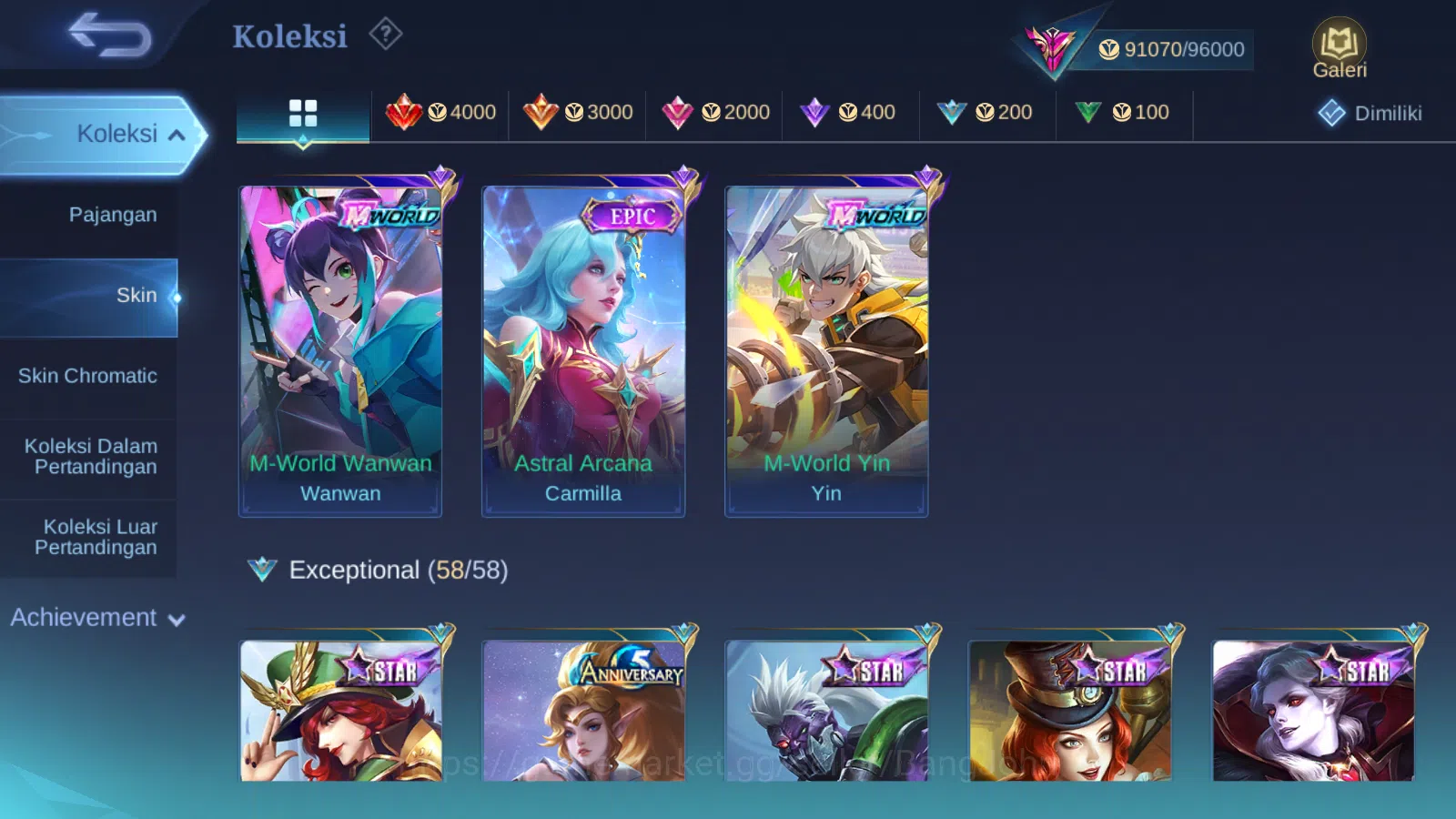 Mobile Legends: Bang Bang Accounts Hero 127 | Skin 285 | Legend Gusion | Aspirant Lay image 14