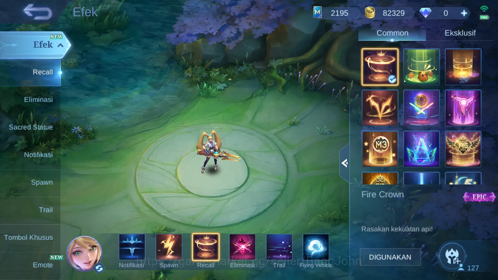 Mobile Legends: Bang Bang Accounts Hero 127 | Skin 285 | Legend Gusion | Aspirant Lay image 17