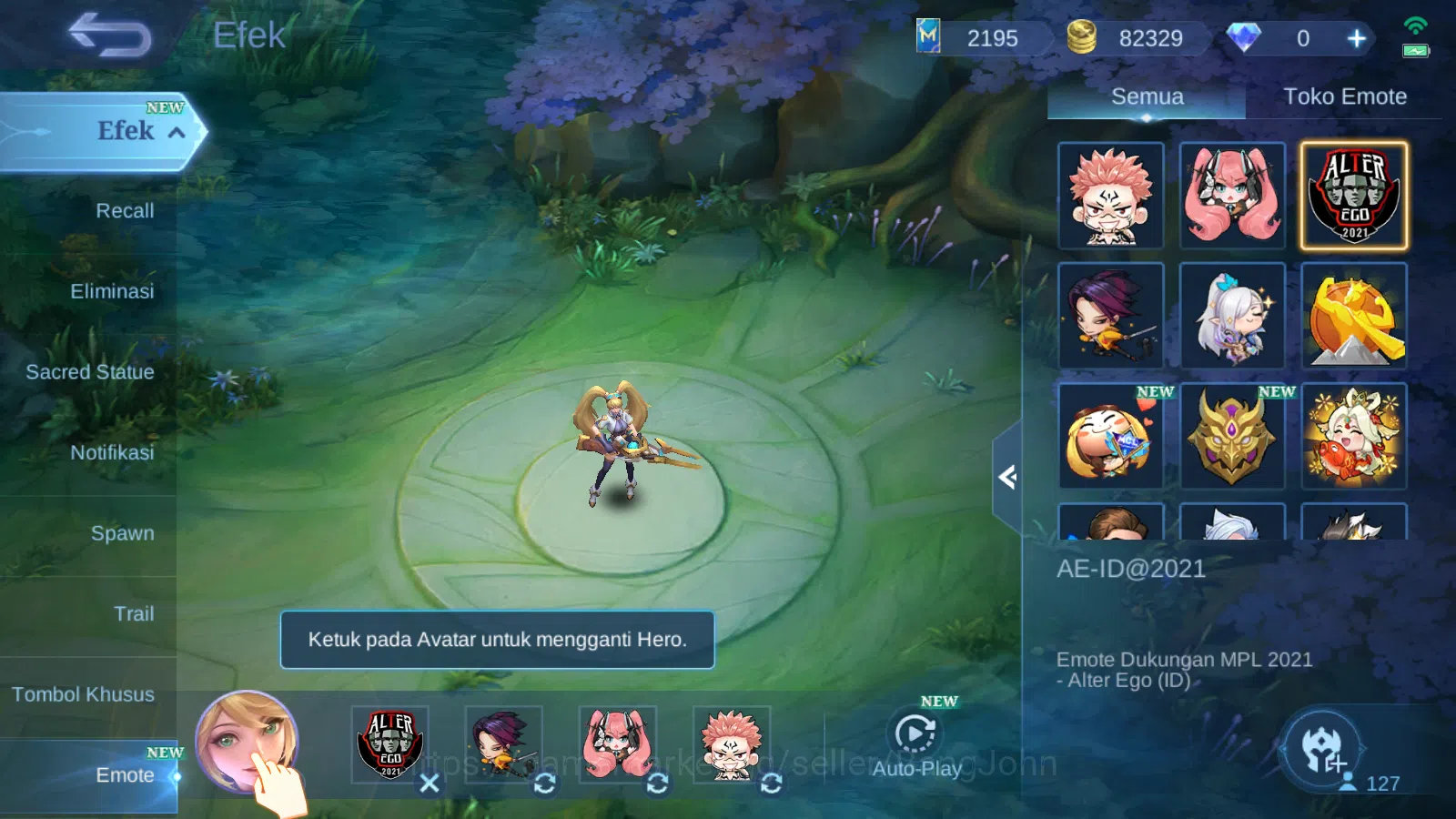 Mobile Legends: Bang Bang Accounts Hero 127 | Skin 285 | Legend Gusion | Aspirant Lay image 18