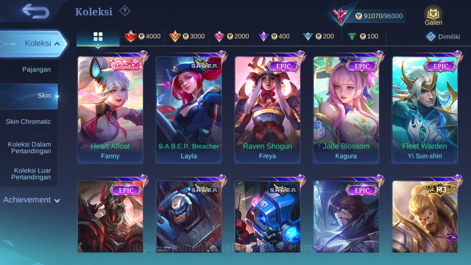 Mobile Legends: Bang Bang Accounts Hero 127 | Skin 285 | Legend Gusion | Aspirant Lay image 8