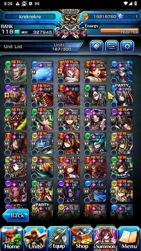 Grand Summoners Accounts Global|Rank 118|25 Ascend+4 TW|[RR Rimuru,DLS Rimu image 5