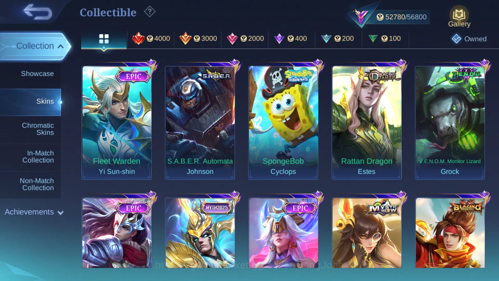 Mobile Legends: Bang Bang Accounts Hero 1311 | Skin 273 | Sun Chou | Valentine Claude image 7