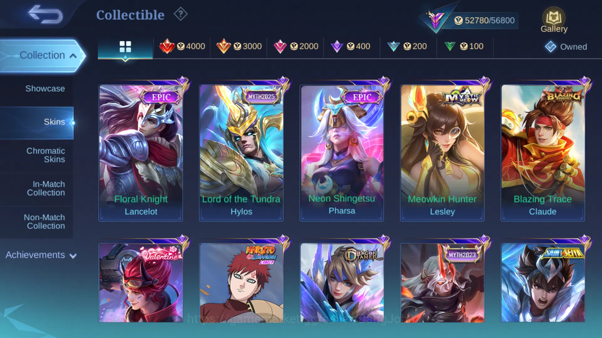 Mobile Legends: Bang Bang Accounts Hero 1311 | Skin 273 | Sun Chou | Valentine Claude image 8