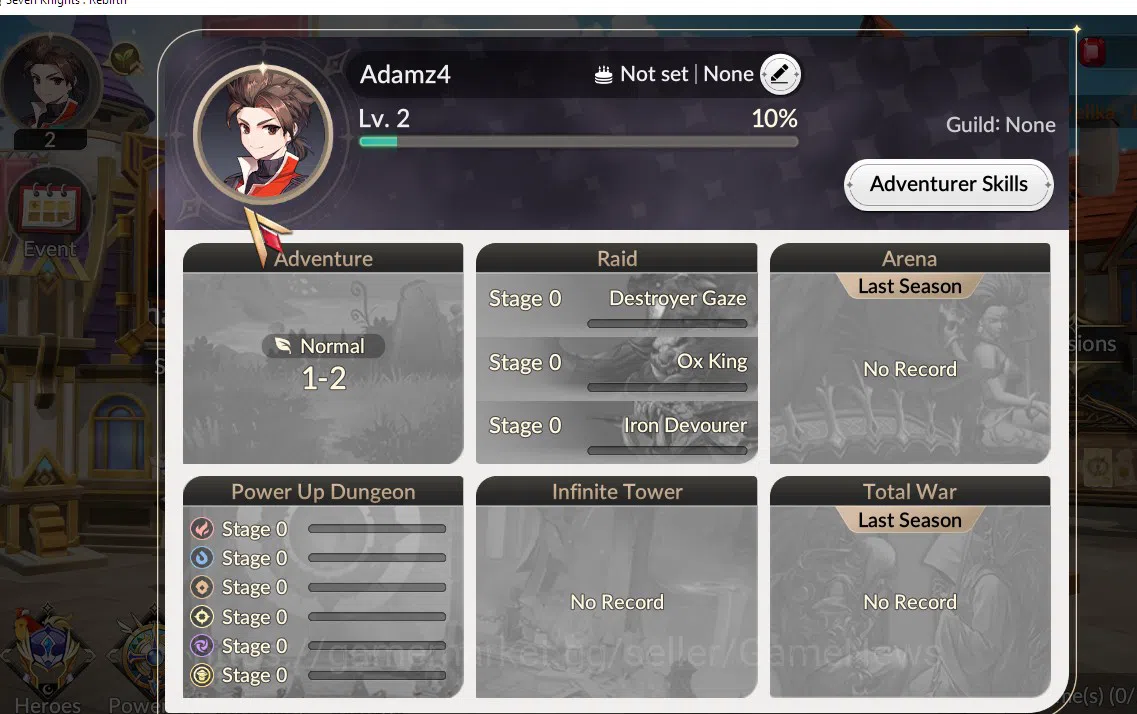 Seven Knights Re:Birth Accounts [Re;BIRTH] Global Fresh Starter 5 Legendary (Teo,  image 3