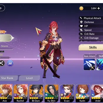 Seven Knights Re:Birth Accounts [Re;BIRTH] Global Fresh Starter 5 Legendary (Teo,  image 1